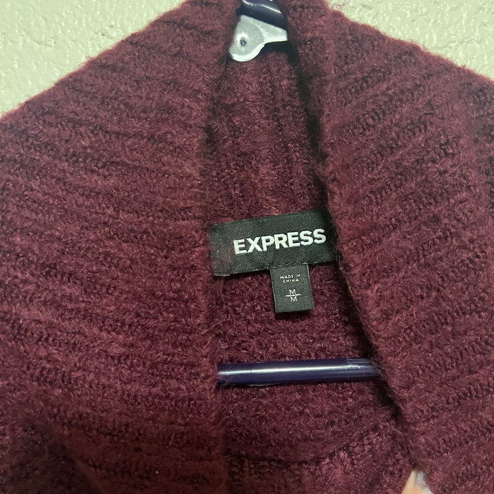 Express Colorblocked Sweater - Picture 2 of 7
